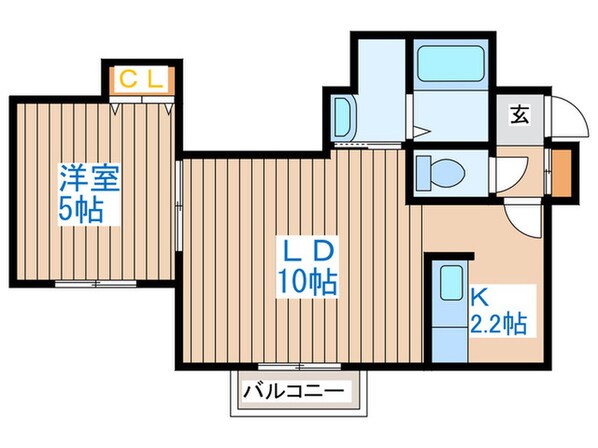 Ｎｏｒｔｈ　Ｐｏｉｎｔｓ発寒の物件間取画像